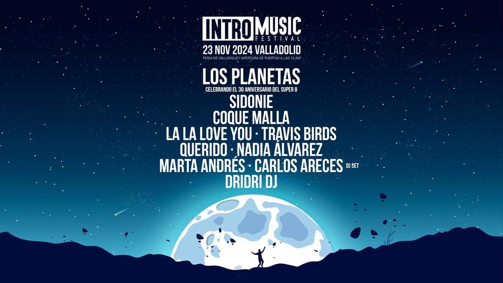 Lineup Poster Intro Music Festival 2024