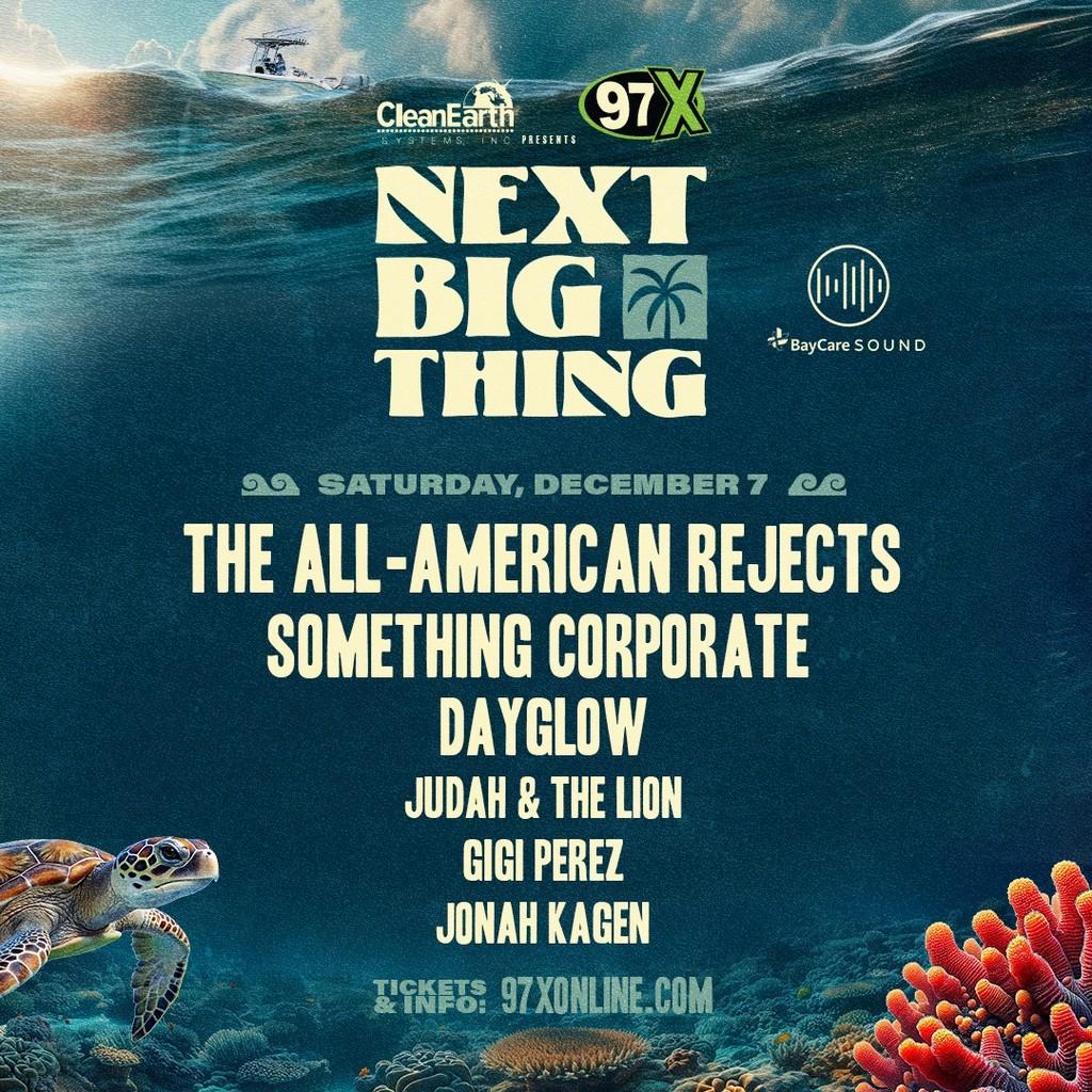 Lineup Poster 97X Next Big Thing 2024