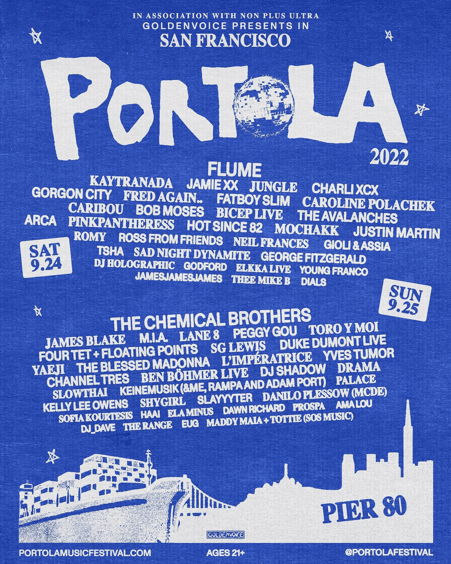 Lineup Poster Portola 2022