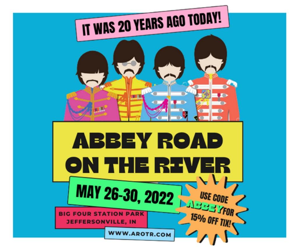 Lineup Poster Abbey Road On The River 2022