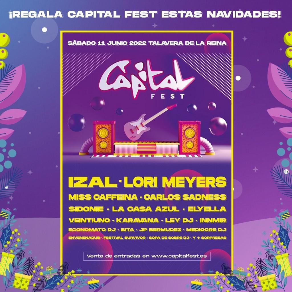 Lineup Poster Capital Fest 2022