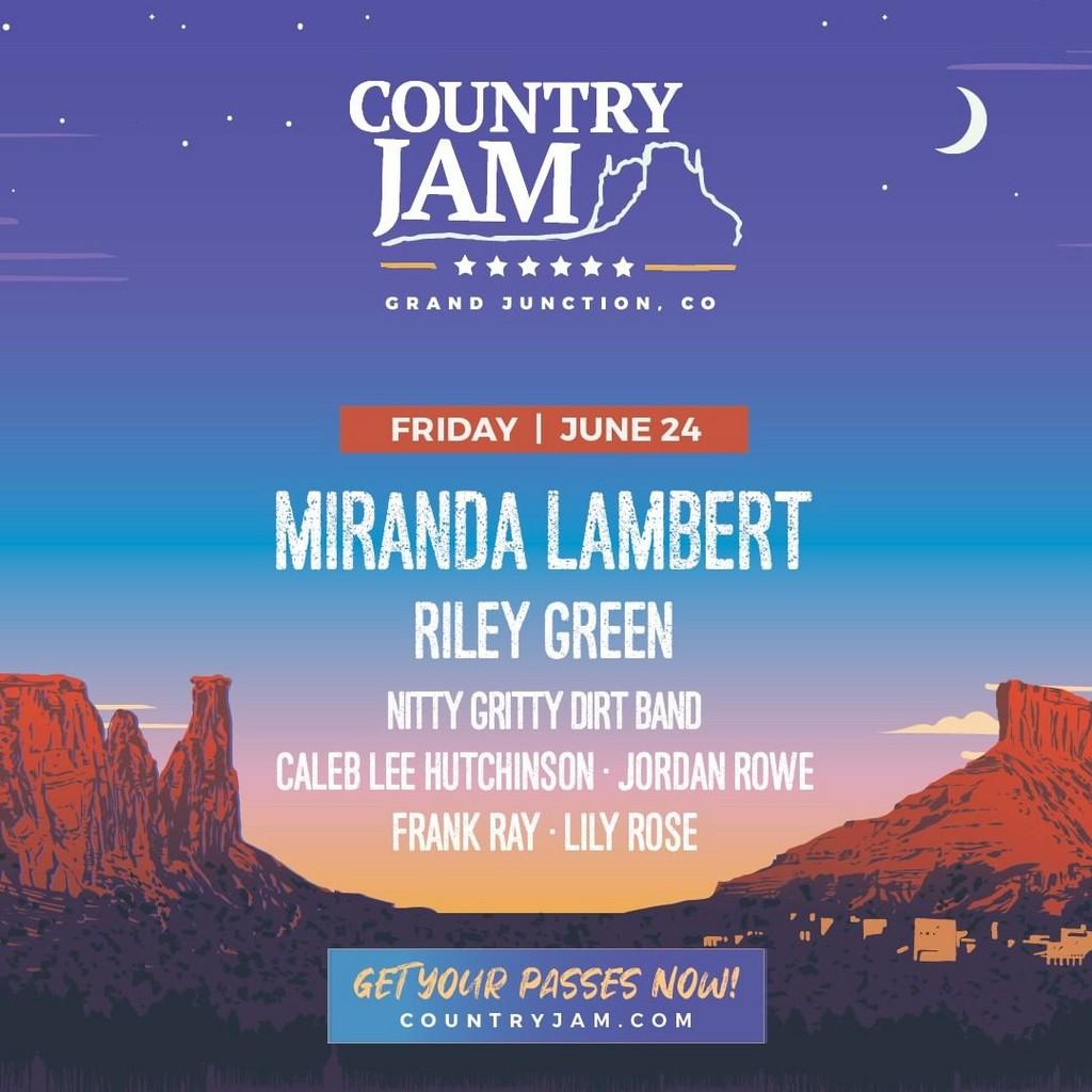 Lineup Poster Country Jam 2022