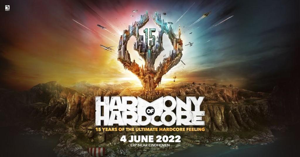 Lineup Poster Harmony of Hardcore 2022