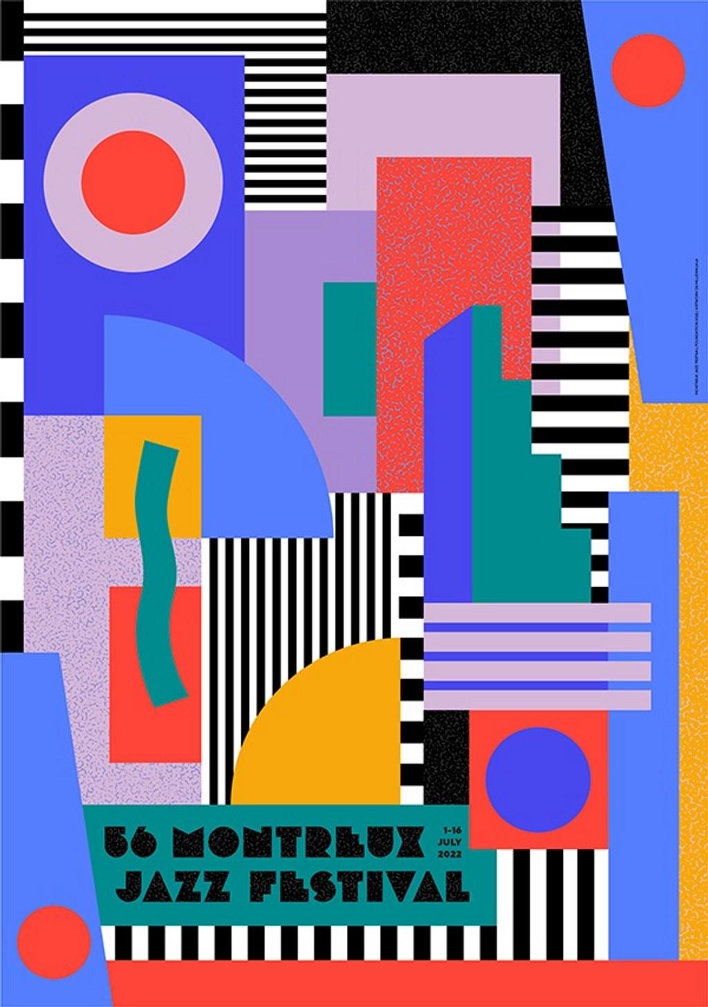 Lineup Poster Montreux Jazz Festival 2022