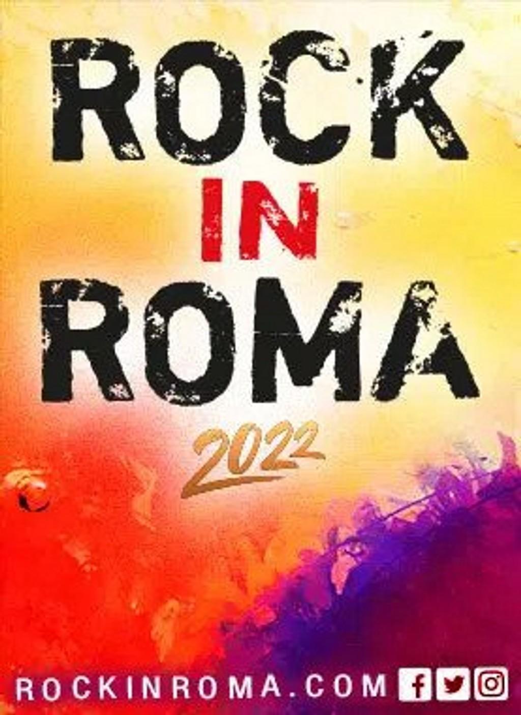 Lineup Poster Rock in Roma 2022