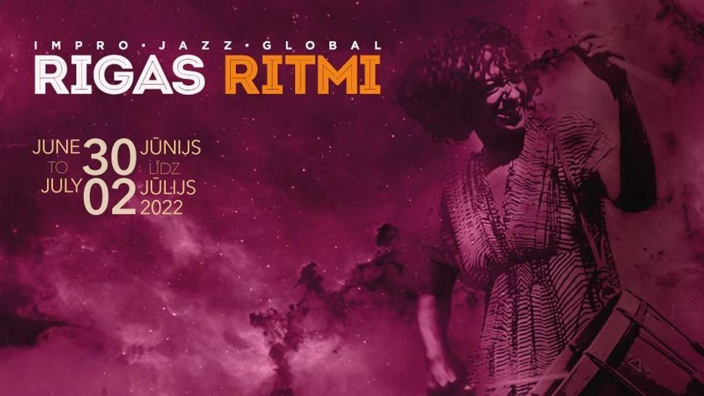 Lineup Poster Rigas Ritmi Festival 2022