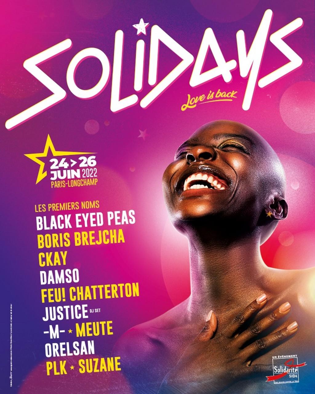 Lineup Poster Solidays 2022