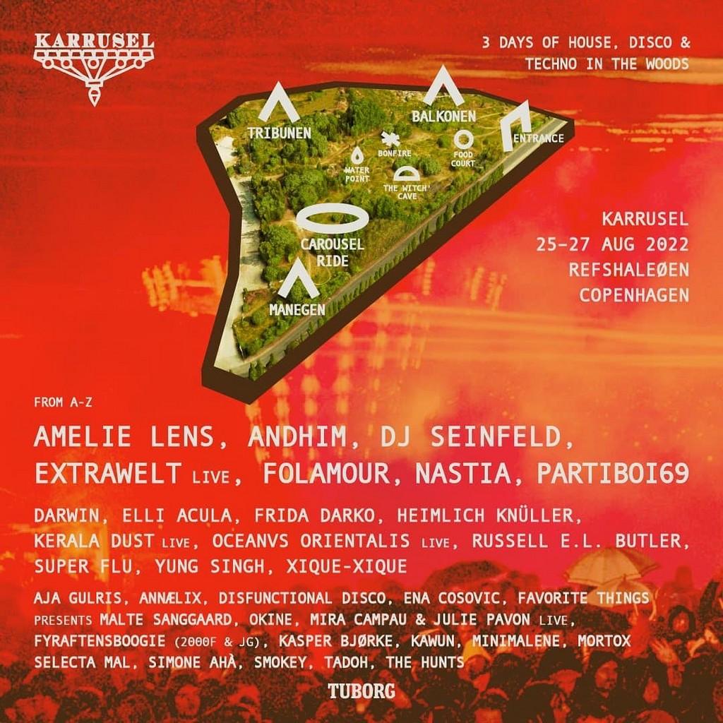 Lineup Poster Karrusel 2022