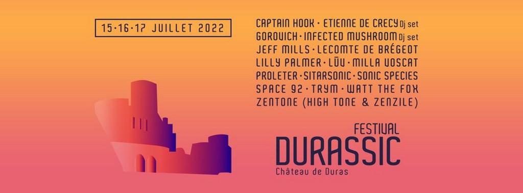 Lineup Poster Durrasic Festival 2022