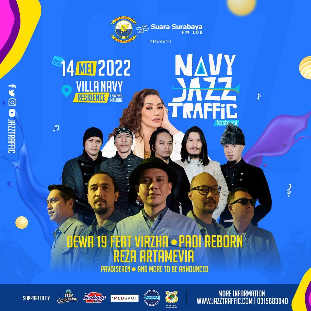 Lineup Poster Jazz Traffic Festival 2022