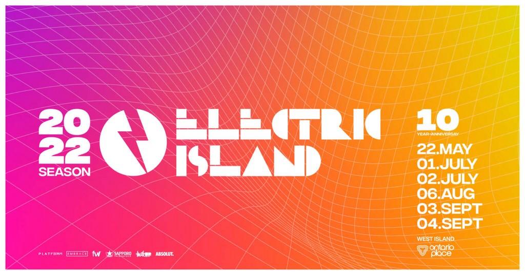 Lineup Poster Electric Island 2022