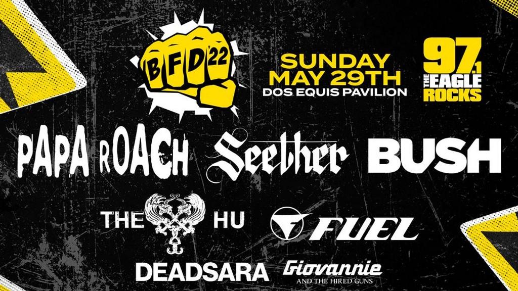 Lineup Poster BFD Festival 2022