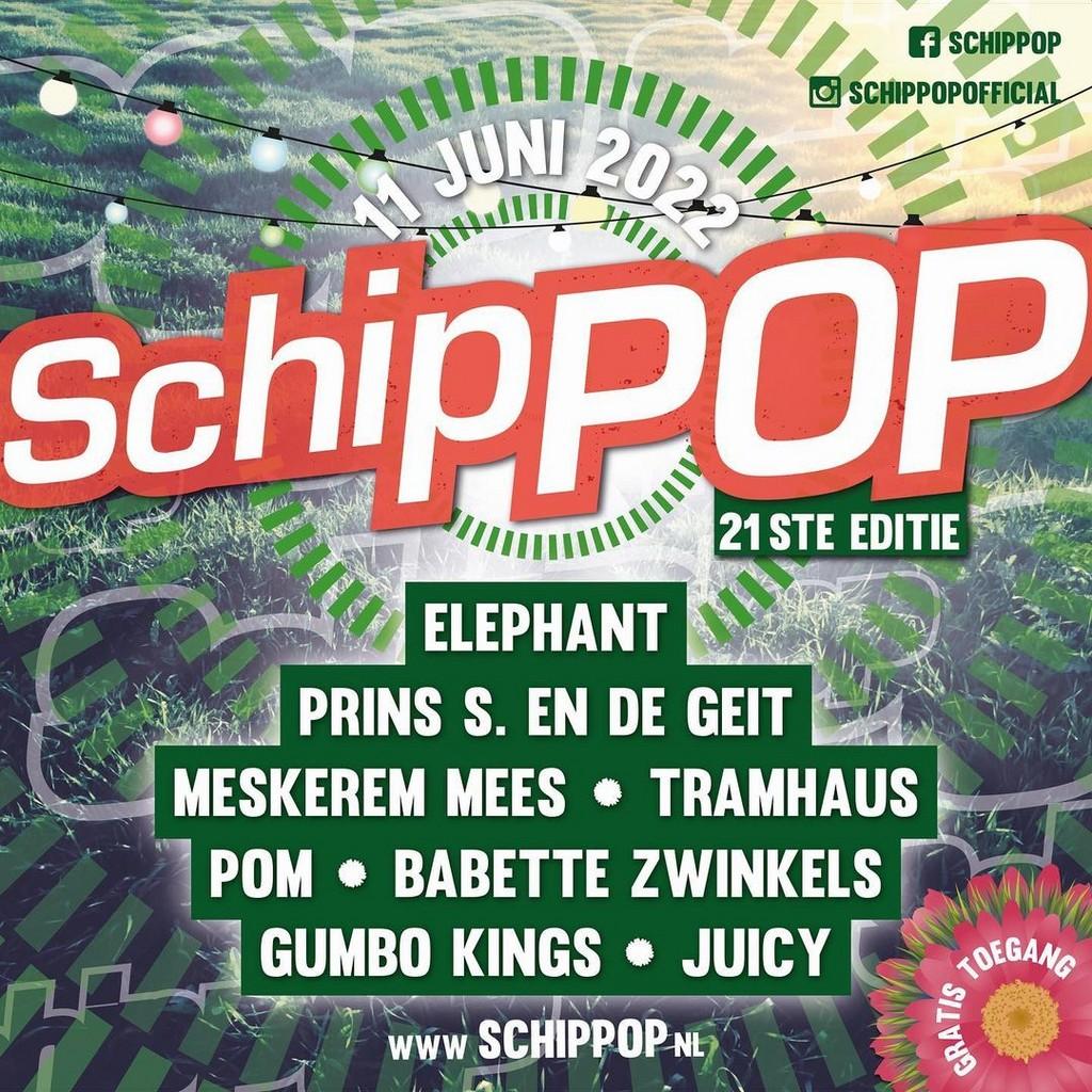 Lineup Poster Schippop 2022