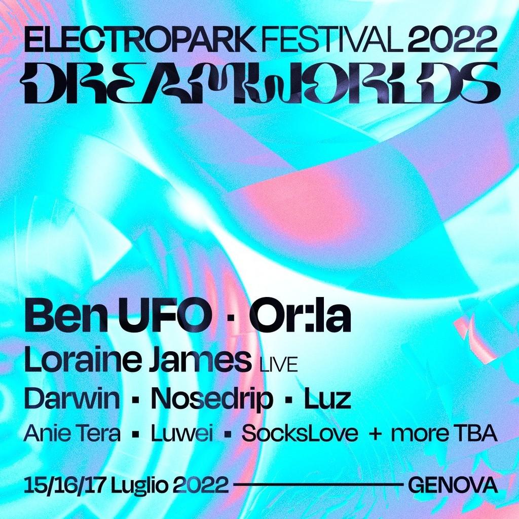 Lineup Poster Electropark Festival 2022