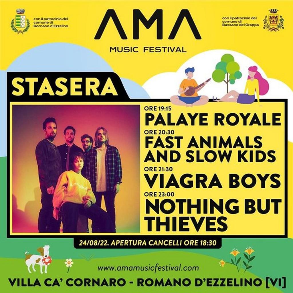 Lineup Poster AMA Music Festival 2022