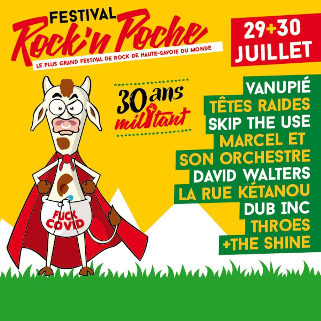 Lineup Poster Rock'n Poche Festival 2022