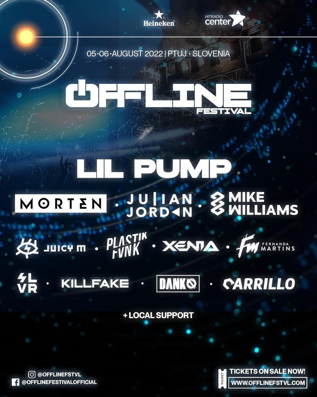Lineup Poster Offline Festival 2022