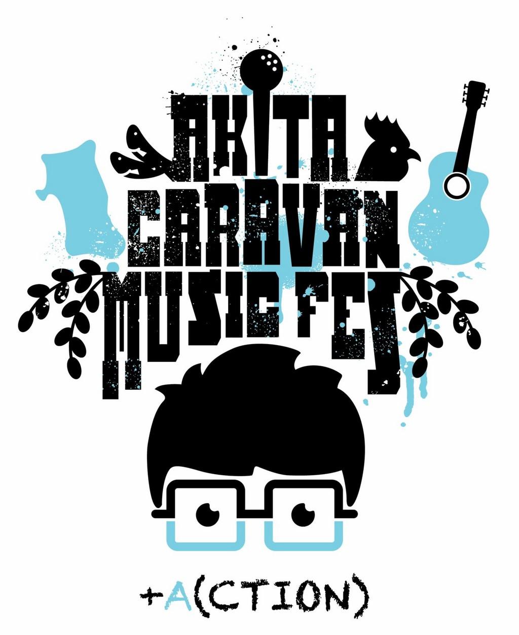 Lineup Poster Akita Caravan Music Fes 2022