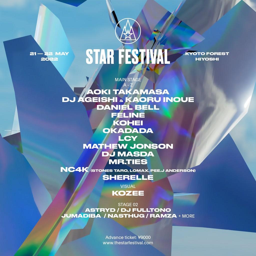 Lineup Poster STAR Festival 2022