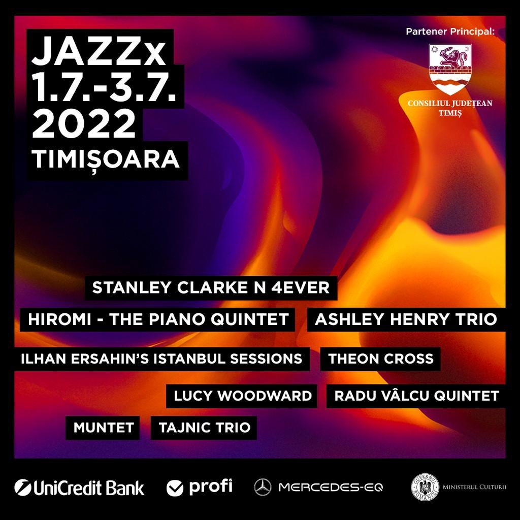 Lineup Poster Jazzx 2022