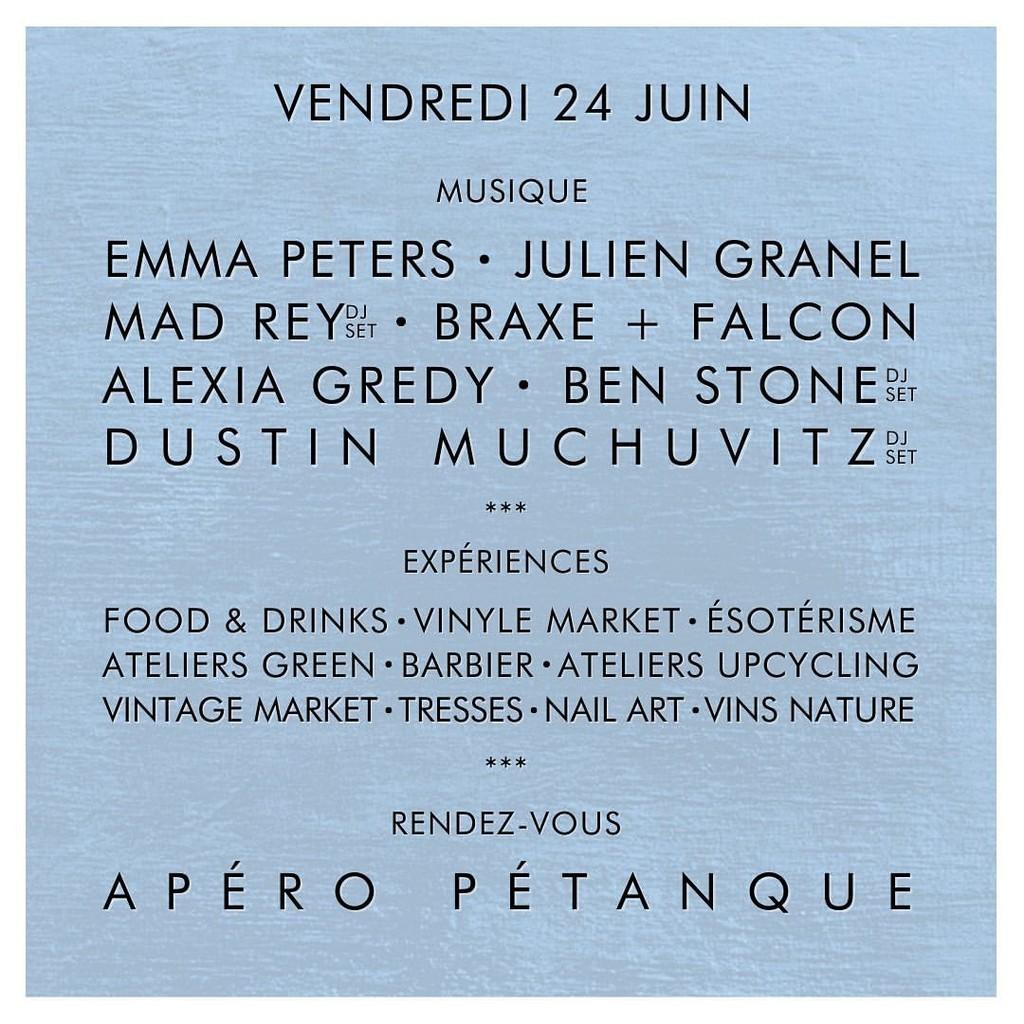 Lineup Poster La Crème Festival 2022