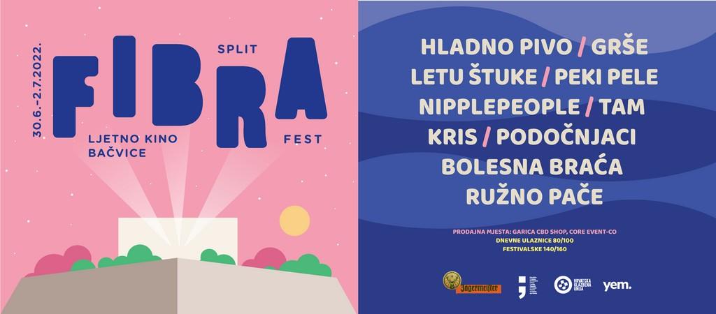 Lineup Poster Fibra Festival 2022